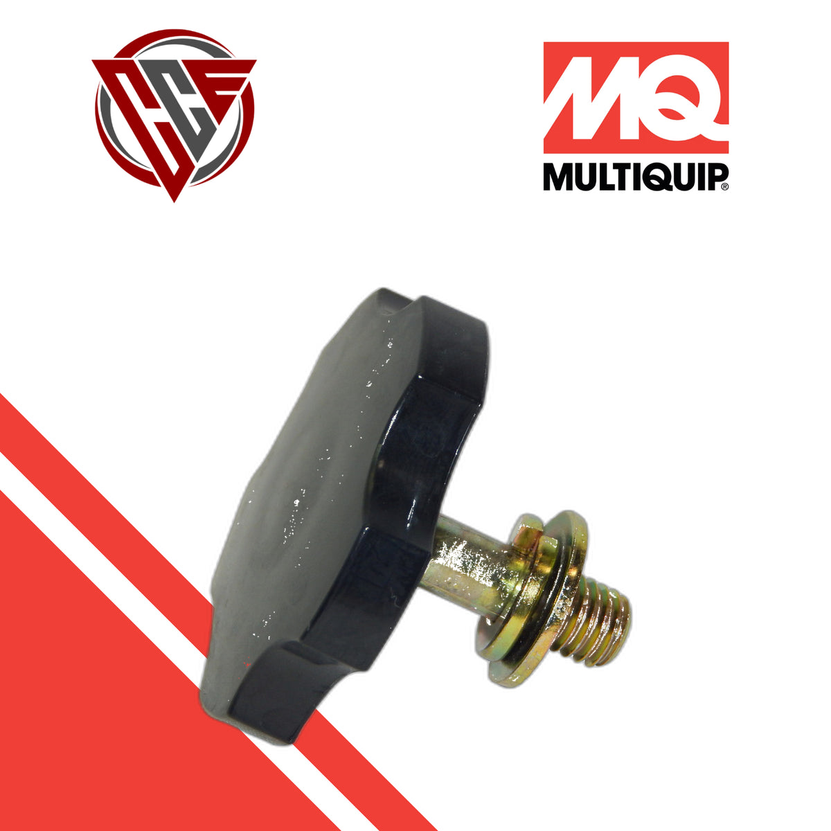Multiquip 366345980 Knob, Cleaner Cover MTX 70 - OEM Replacement Part