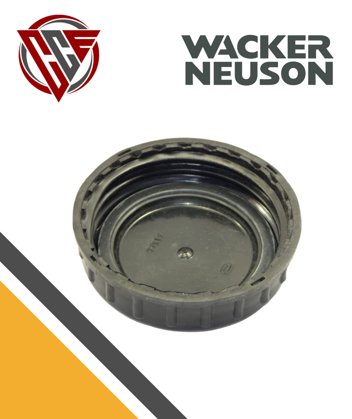 Wacker Neuson OEM Water Tank Cap (New Style) fits WP1540, WP1550 | 5000068351