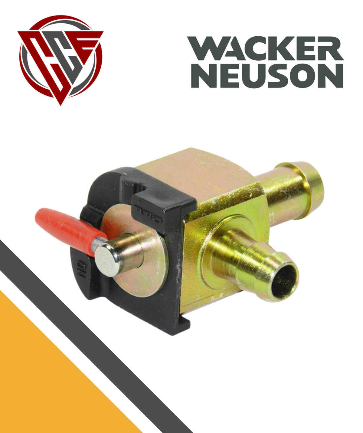 Wacker WP1540, WP1550 - Water Tank Valve - Part 0113850, 5000113850