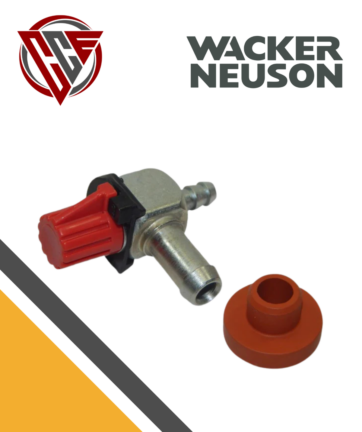 Wacker BS50, BS50-2i Fuel Valve (Non-Electrical) 0114066 - OEM - USA SHIPPED