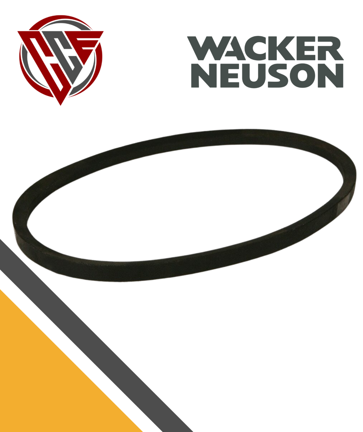 Wacker Neuson OEM V-Belt fits BPU3050 reversible plate compactors 5000201014