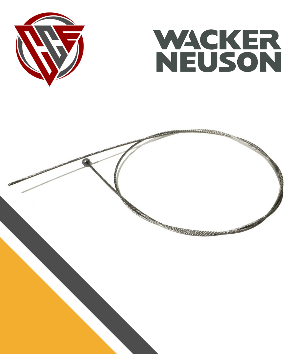 Wacker OEM BS50-4s, BS60-4s, BS70-4s Throttle Cable | 5100032227