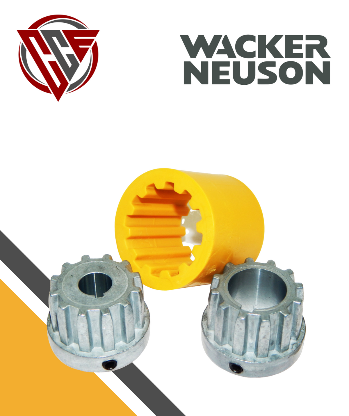 Wacker OEM RD880, RD11, RD12-90, RD16-100 Flexible Coupler Sleeve Kit 5000078795