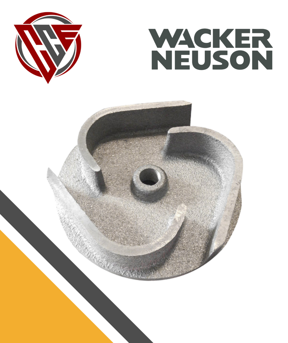 Wacker Neuson OEM Impeller PG2, PG2A Water Pump | 5000110501