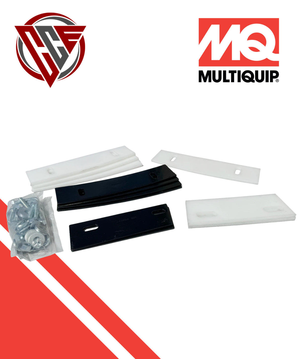 Multiquip EM204624 Poly Blade Kit - OEM Replacement Part
