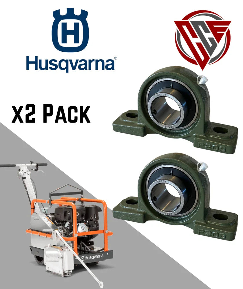 Husqvarna 505834101 Pillow Block Bearing Set PK 2 for Soff Cut 4000