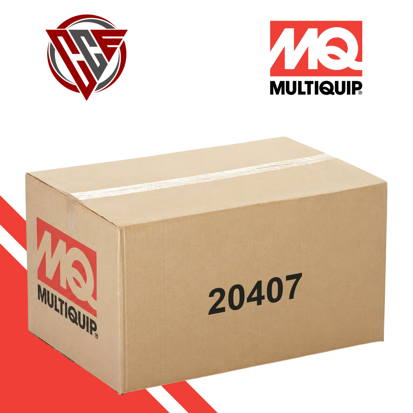 Multiquip 20407 Gearbox Assembly 2" BA - OEM Replacement Part