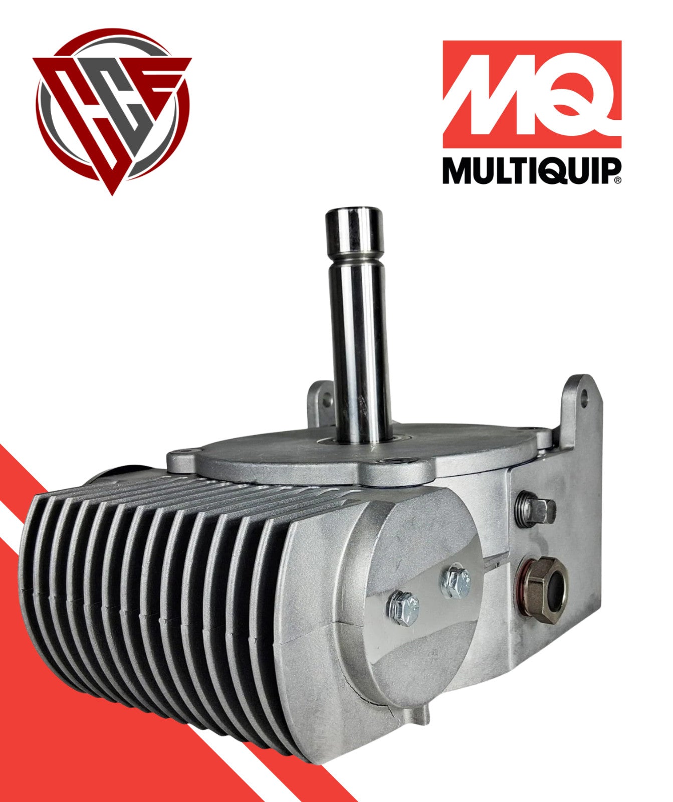 Multiquip 20407 Gearbox Assembly 2" BA - OEM Replacement Part