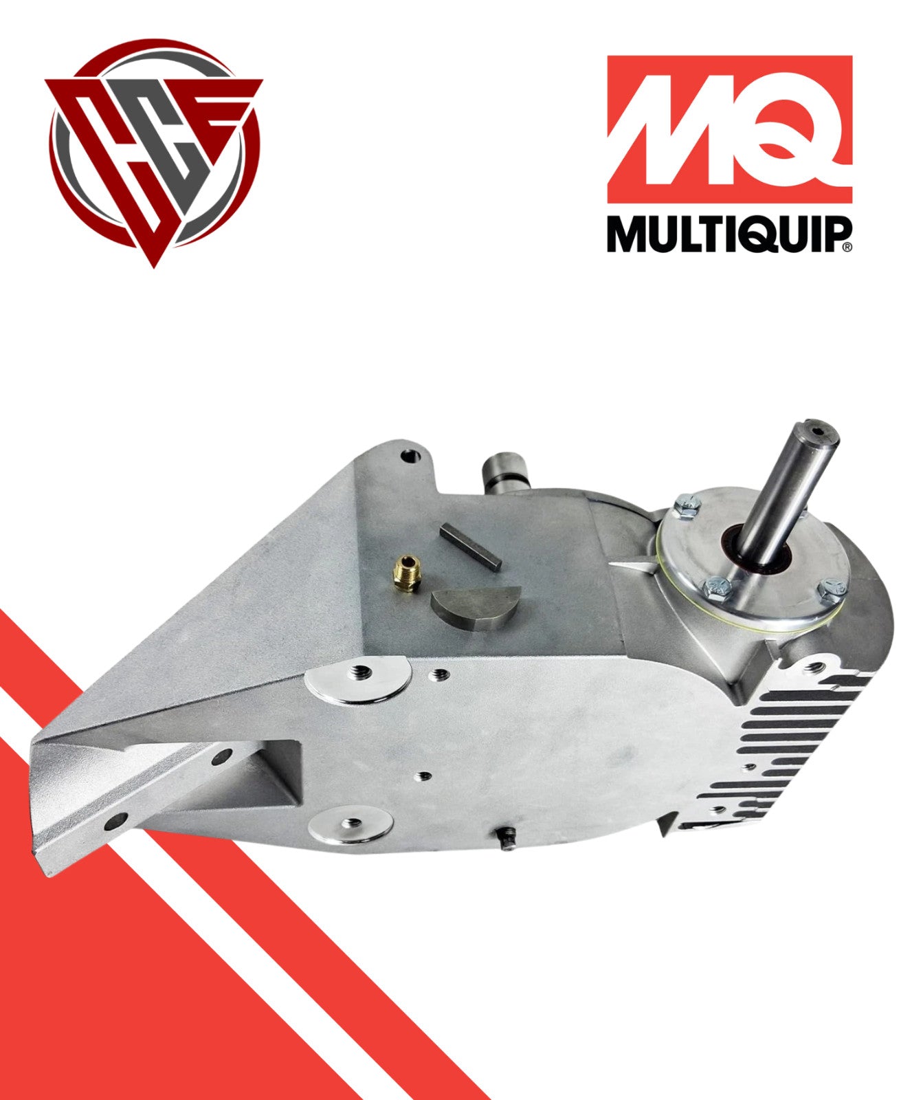 Multiquip 20407 Gearbox Assembly 2" BA - OEM Replacement Part