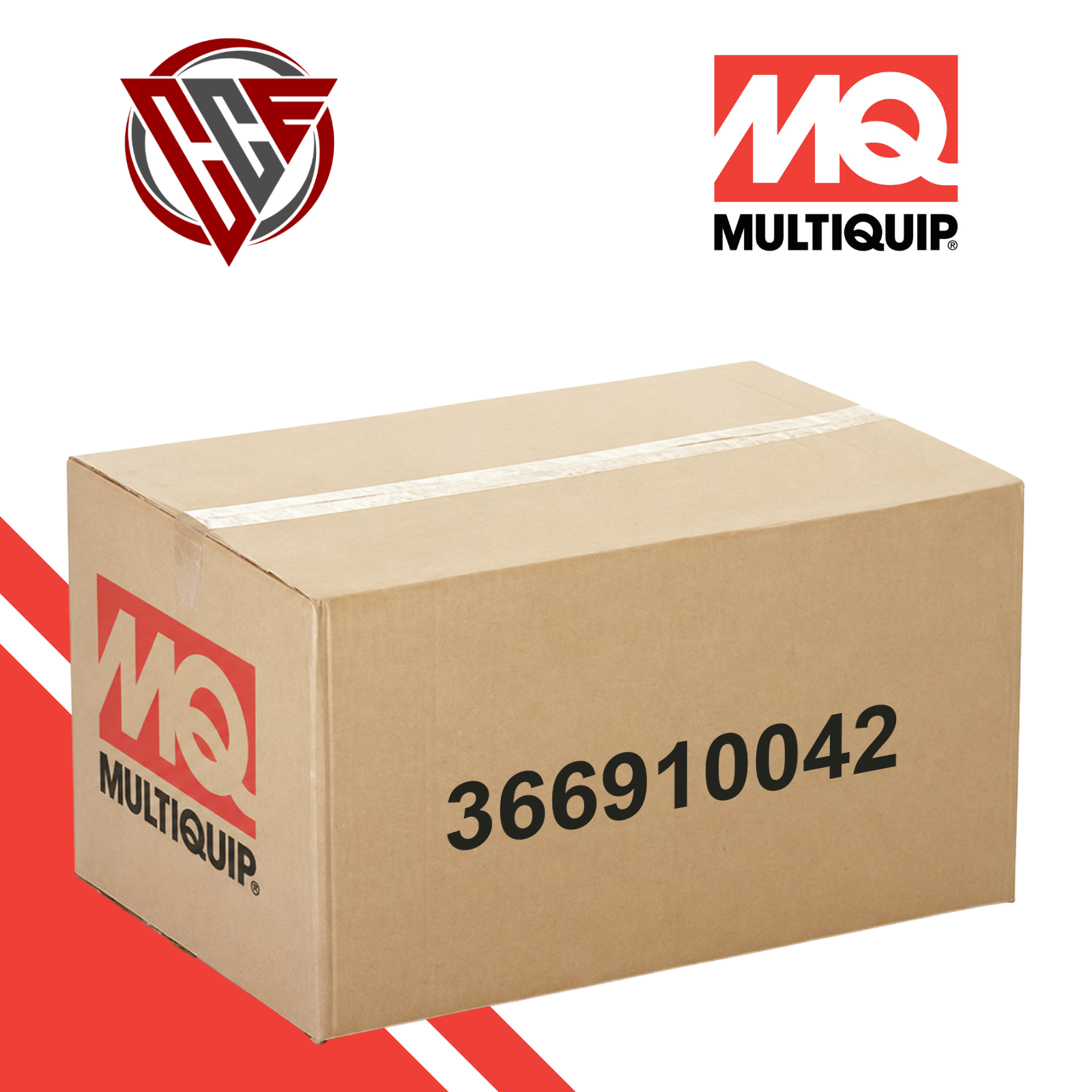 Multiquip 366910042 Fuel Tank MTX HD/SD with Decal - OEM Replacement P