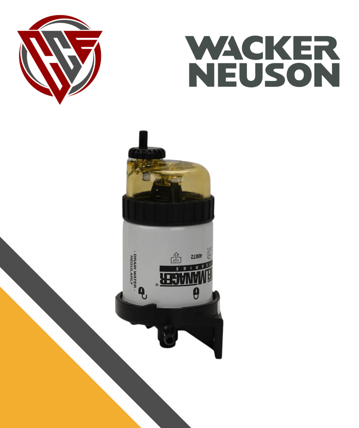 Wacker Neuson Fuel-Water Separator Filter 5200018397