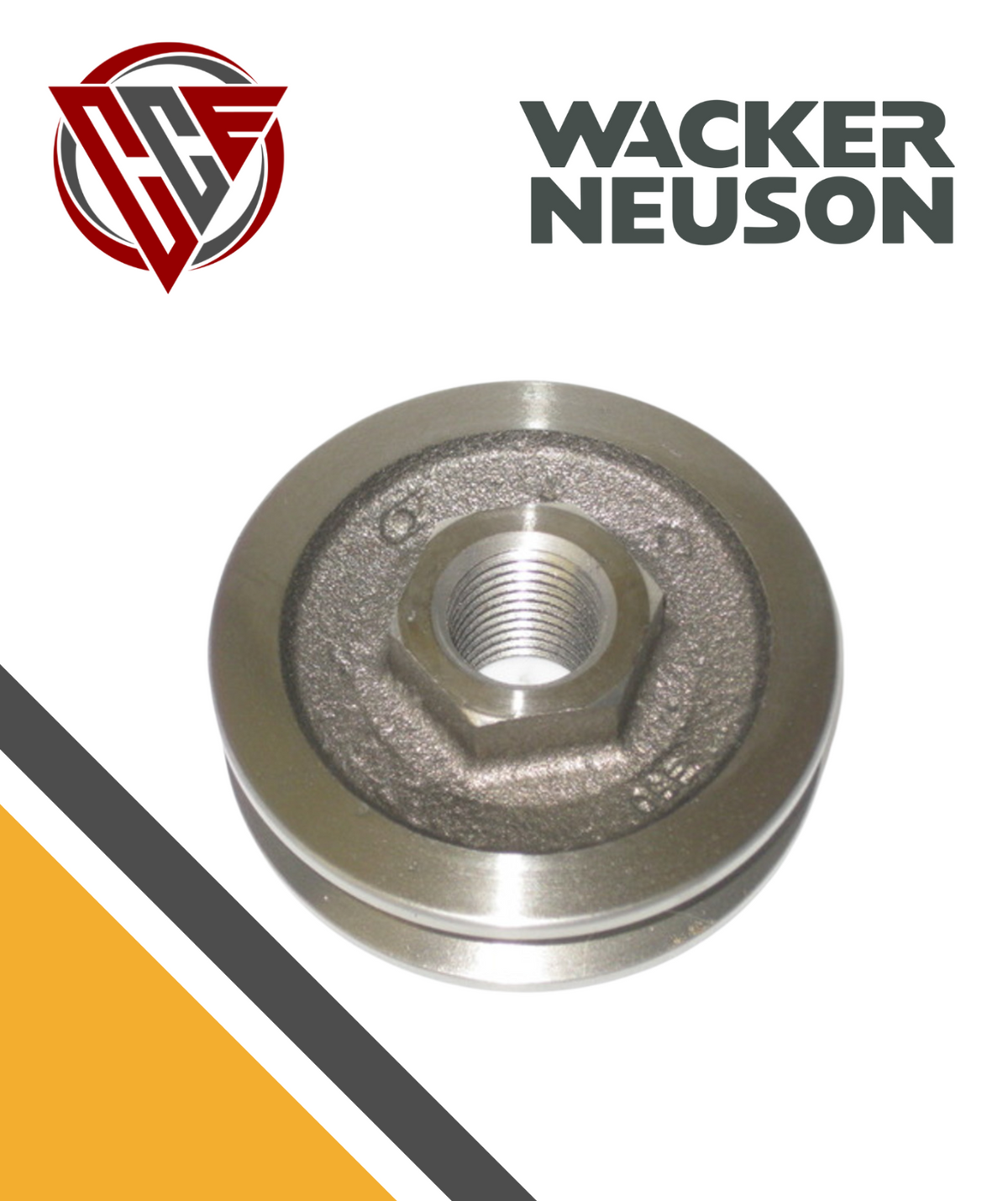 Wacker Neuson OEM WP1540, WP1550 Plate Compactor Exciter Pulley  5000088861