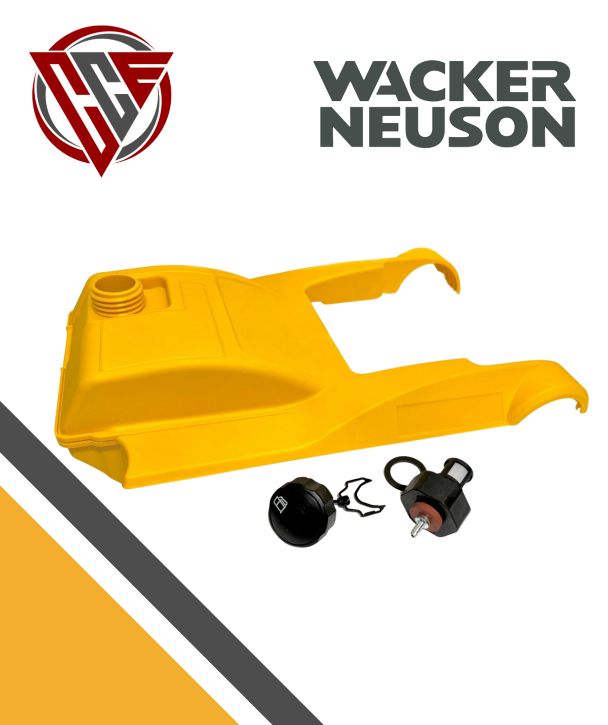 Wacker  Fuel Tank Completed BS50-2, BS60-2, BS70-2, BS50-4, BS60-4 BS65, BS70-4