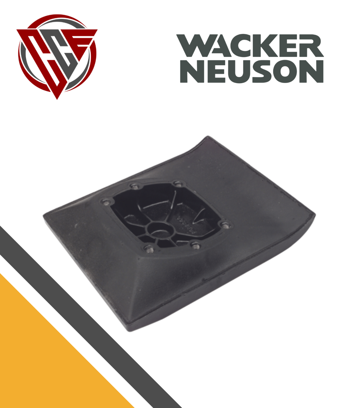 Wacker Jumping Jack BS60Y 11" Plastic Rammer Shoe Kit - Part 0202200