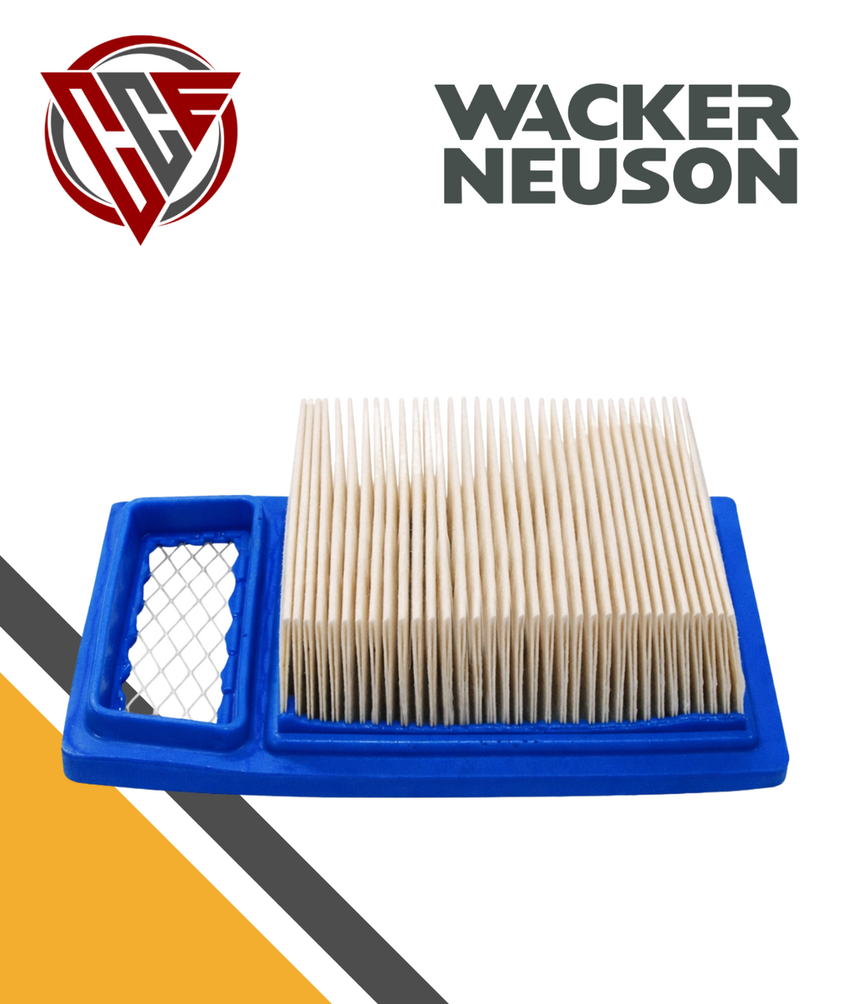 Wacker BS50, BS60 & BS70  Jumping Jack OEM Air Filter - Part Number 0157193
