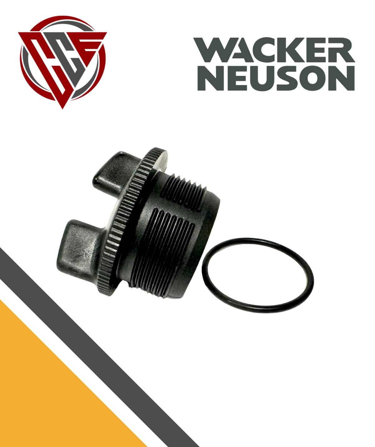 Wacker OEM 5000119626 Drain  Fill Cap w/ O-Ring 5000119412 fit PT2 PT3