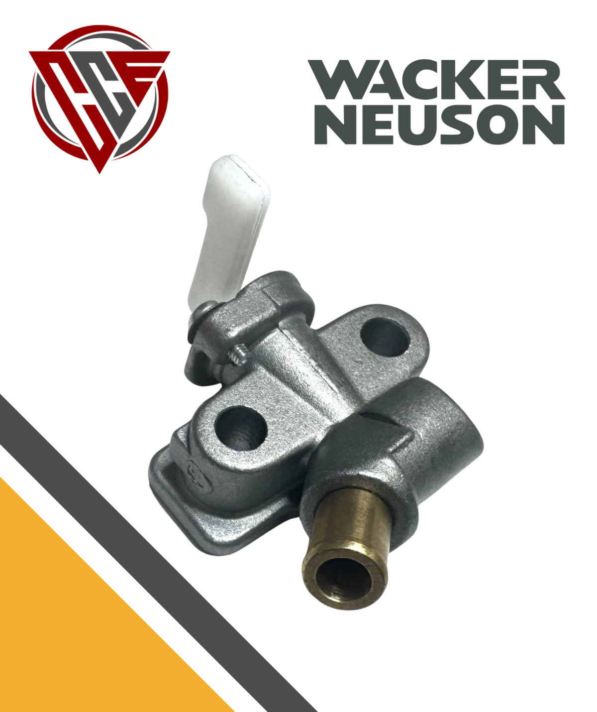 Wacker OEM 5000095949 Fuel Valve for DS70, DS720, PT3Y, PT2Y Rammers