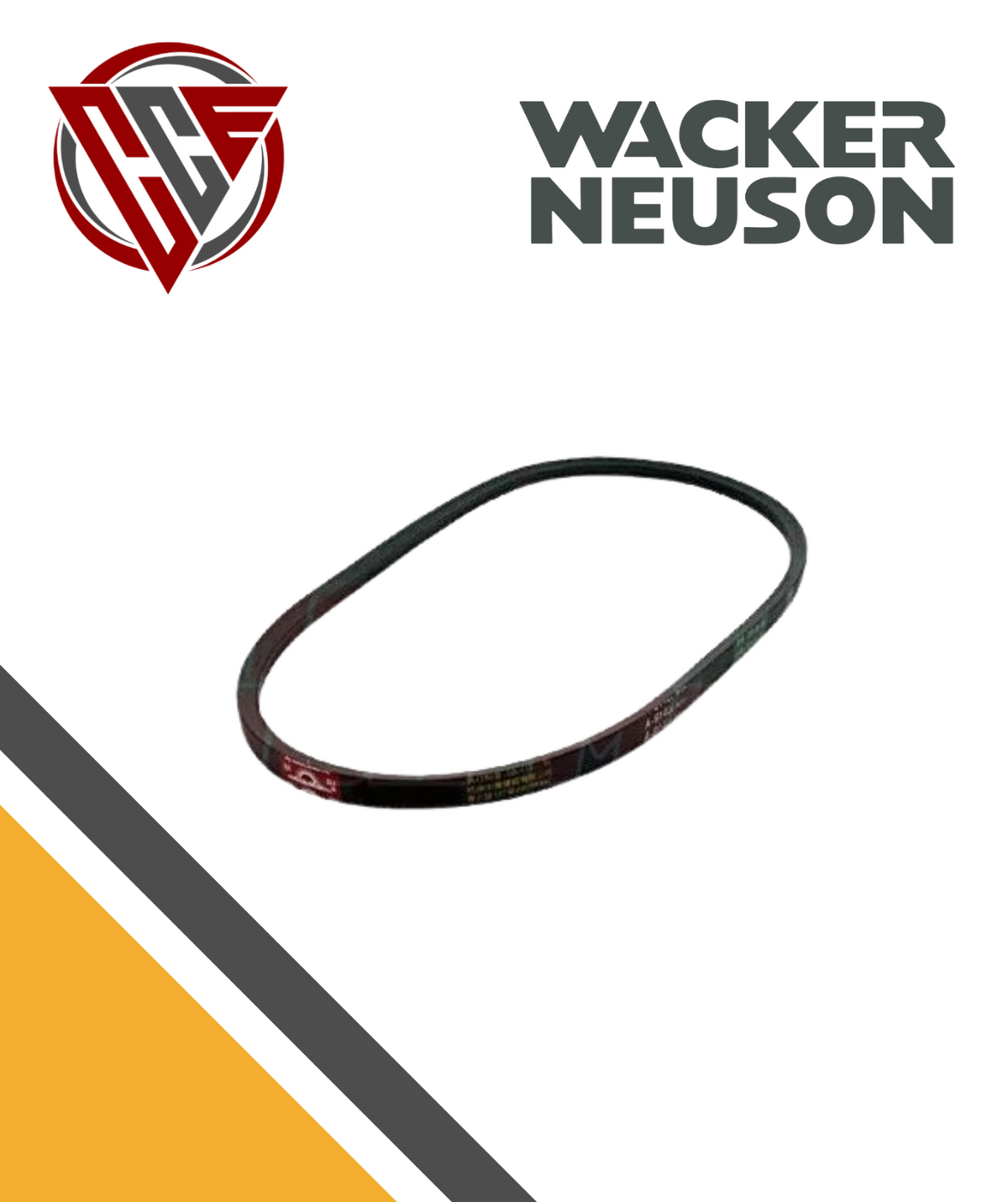 Wacker Neuson OEM VPG165A, VPG170A Plate Compactor Drive Belt 5000088866