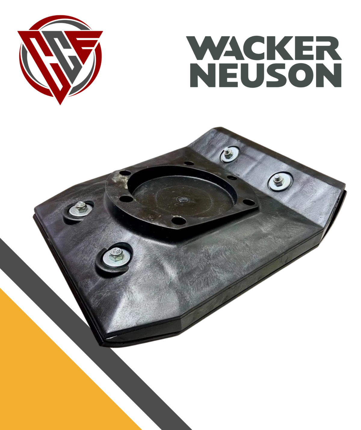 Wacker OEM 5100042452 Ramming Shoe 11" for BS50, BS65, AS50, AS60