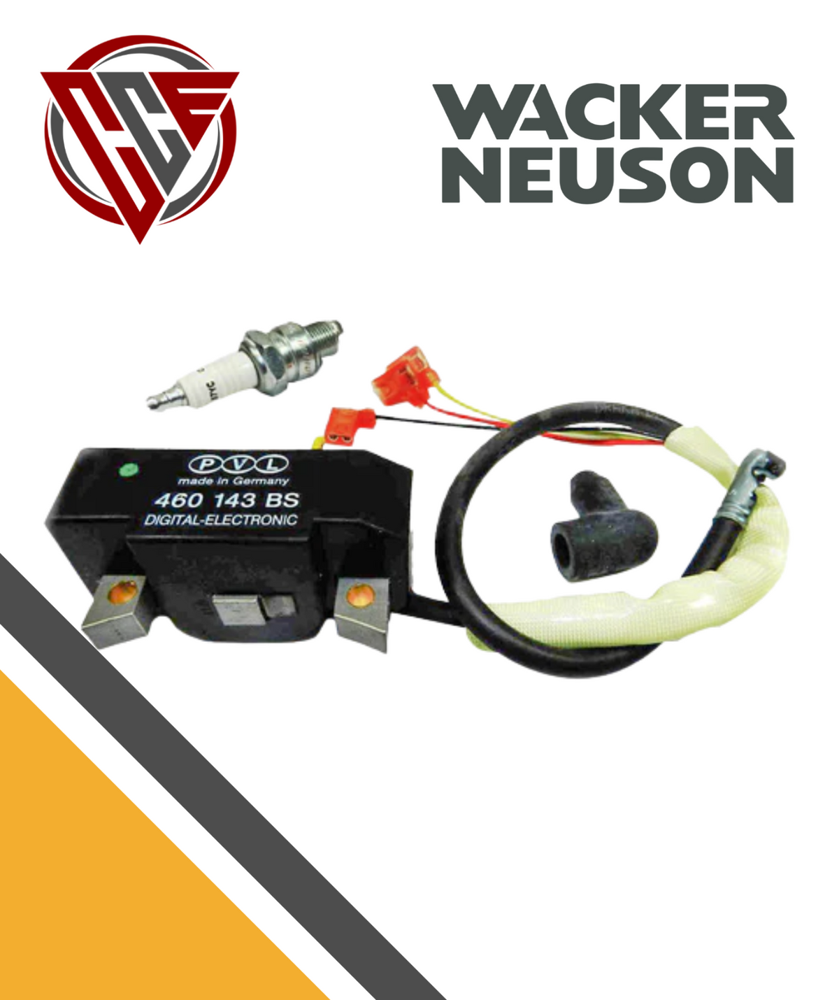 Wacker Jumping Jack BS50-2i, BS60-2i, BS70-2i Ignition Coil Module - Part 188216