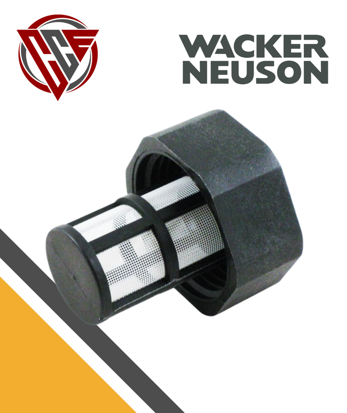 Wacker WP1540, WP1550 - Water Tank Filter - Part 0112345, 5000112345