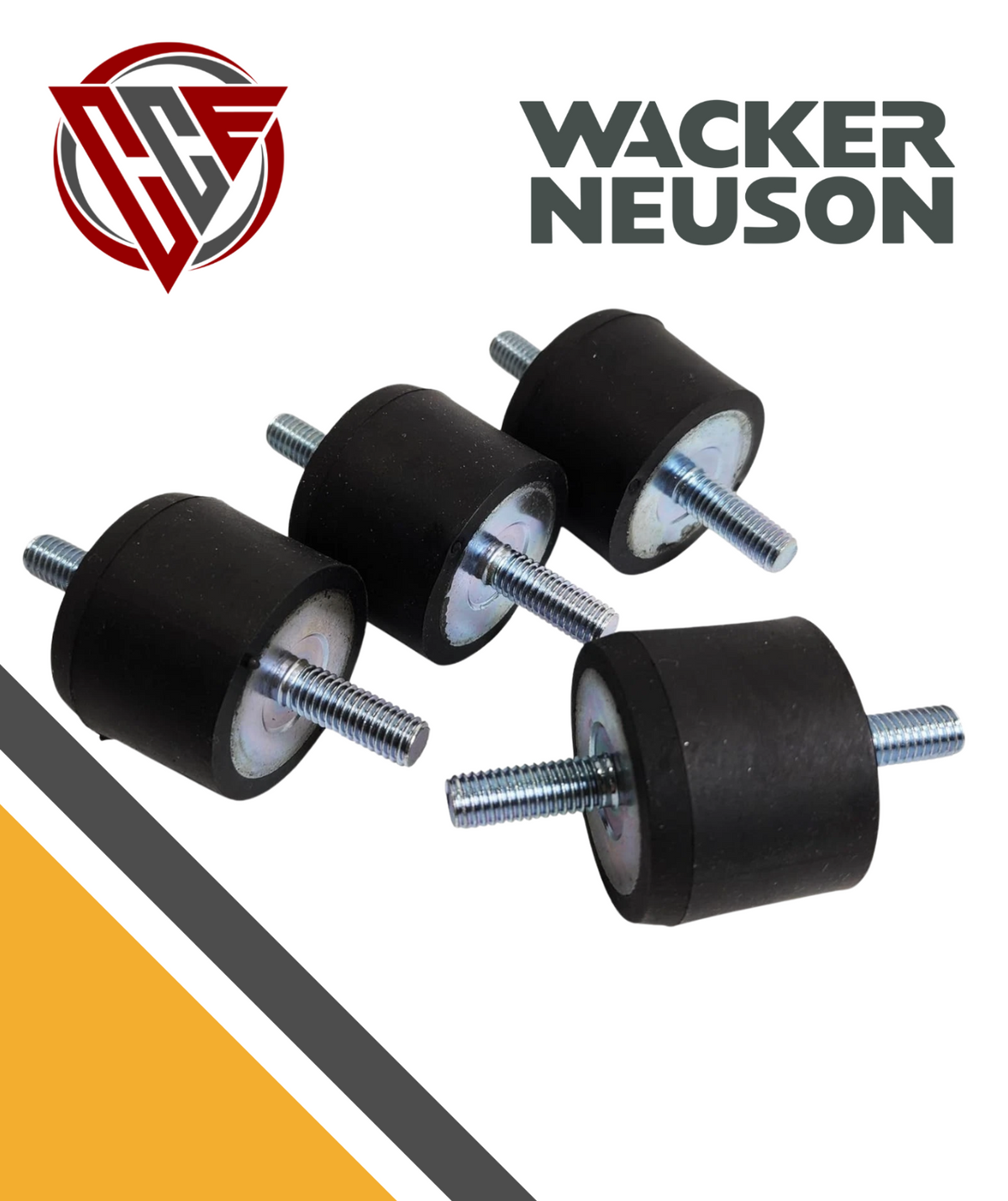 OEM set of 4 Shock Mount for VPG155, VPG160, VPG165, VPG170 Plate Compactor