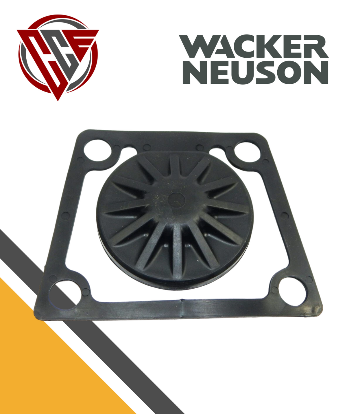 Wacker Neuson OEM PT3, PT3A Trash Pump Inlet Valve Gasket (Flapper) 5000117814