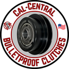 5-inch centrifugal clutch with 1/2-inch V-belt groove and 1-inch bore, designed for GX270 and GX390 engines on compactors and similar equipment