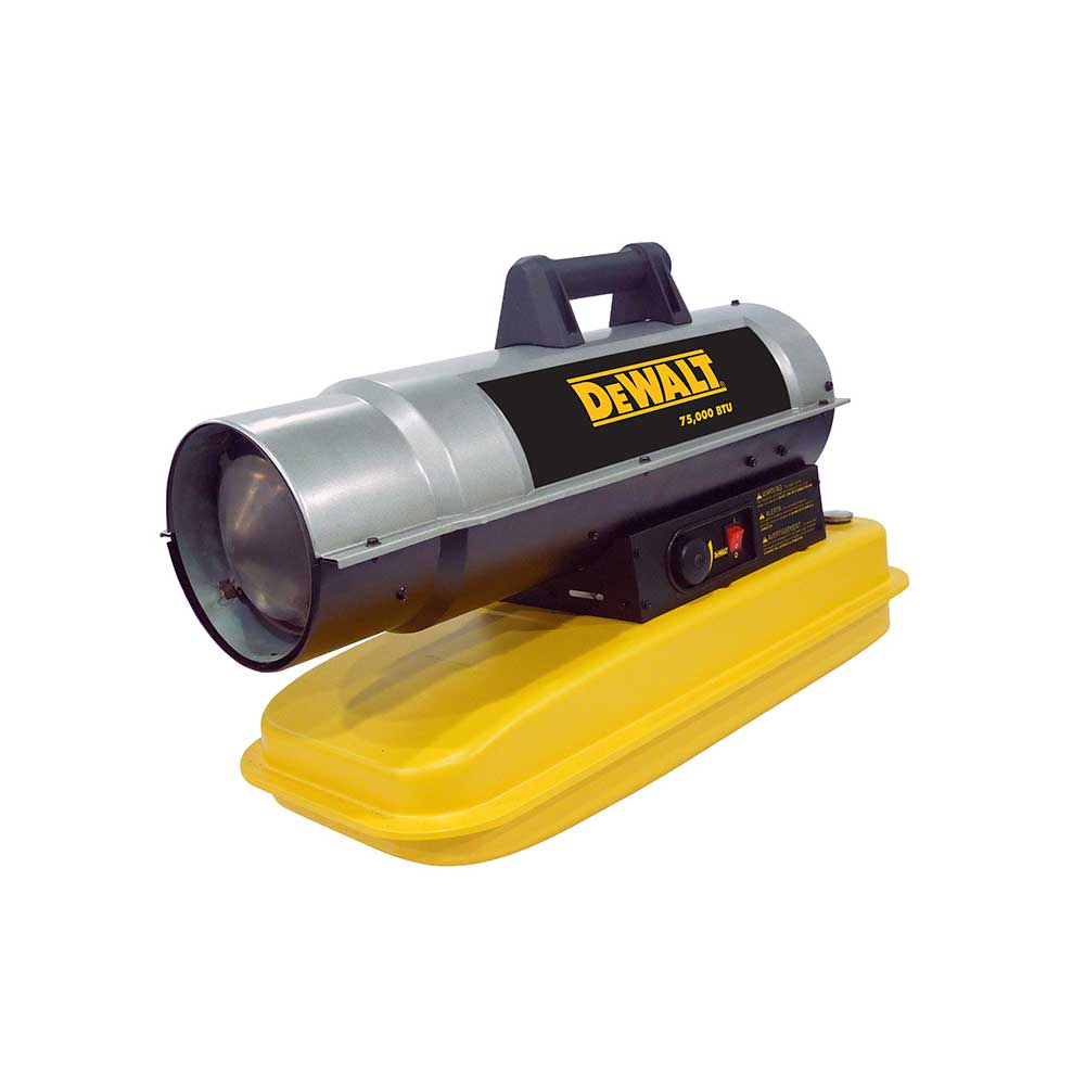 DEWALT DXH75KT 75,000 BTU Kerosene/Diesel Forced Air Heater