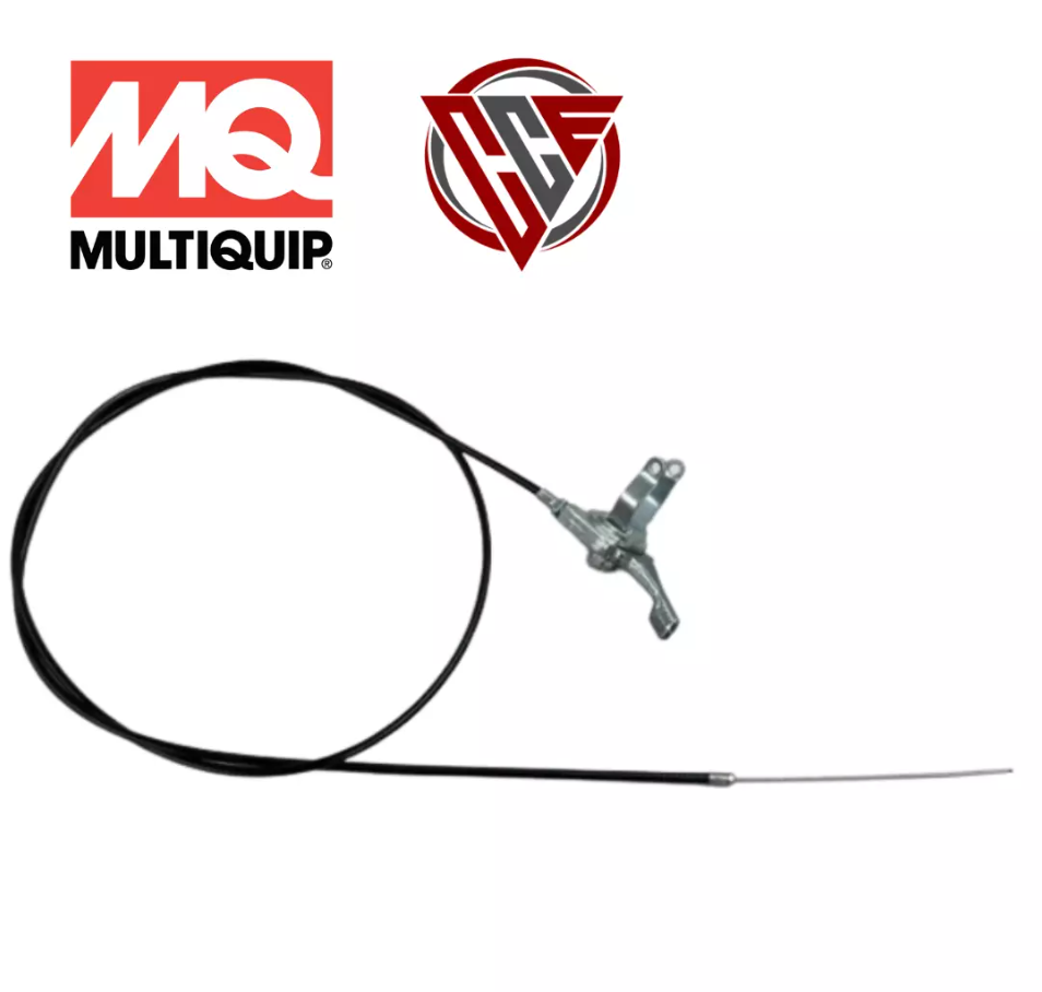 Throttle cable replacement kit for Multiquip Whiteman power trowels – fits J36, JS36, B46, BS46 – part number 21243.