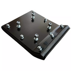 11-inch compactor shoe for Multiquip Mikasa rammers – fits MTX70, MTX80, MT54F, MT55F, and others – part number 8511S.
