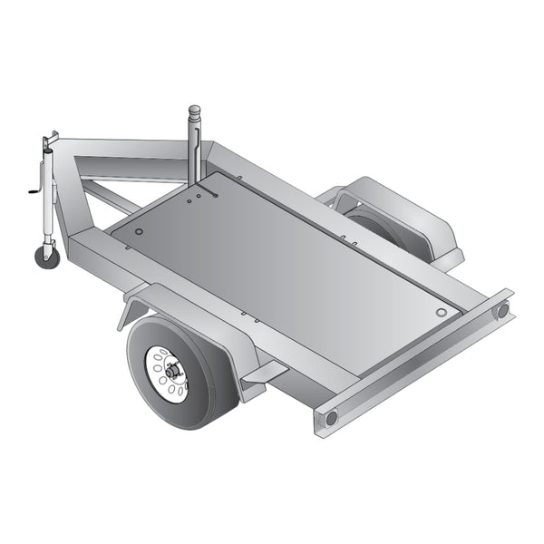 Multiquip Trailers - Standard & Extended Fuel Welder Trailer