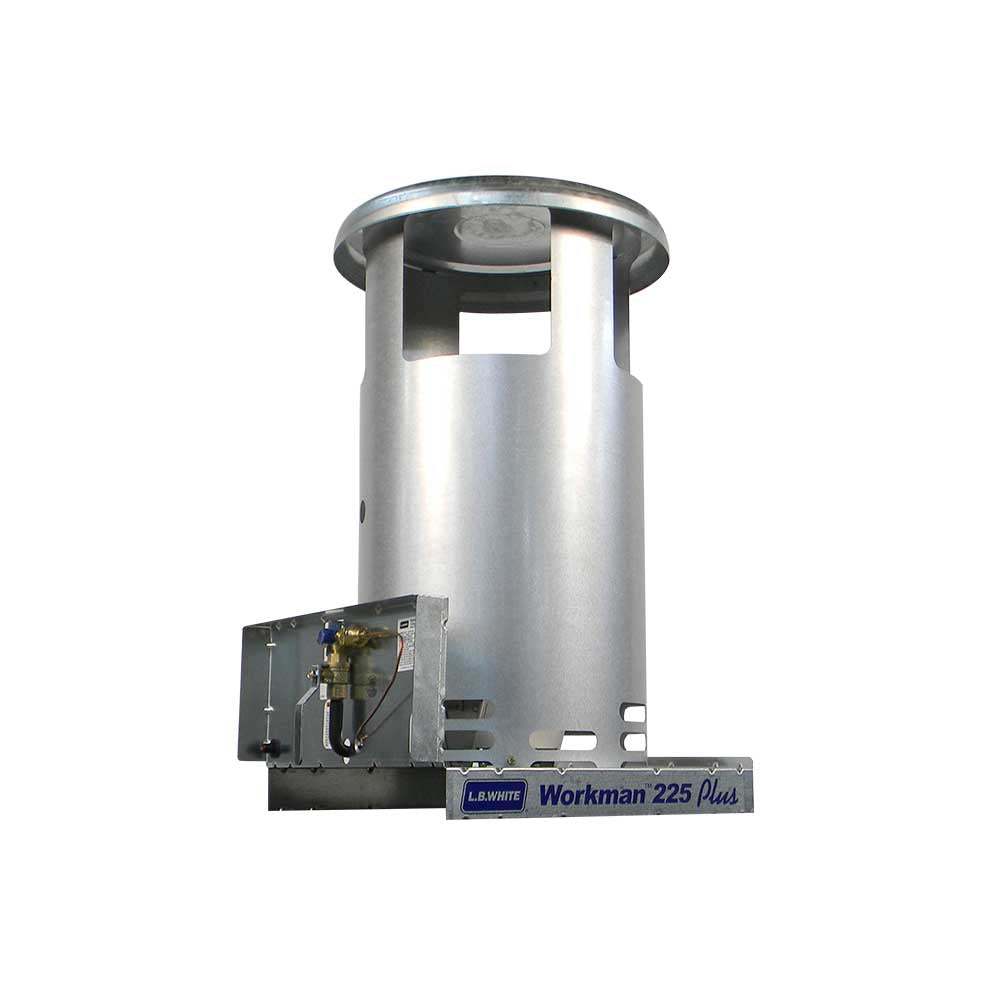 L.B. White Workman 225 Plus 45,000-225,000 BTU Propane Vertical Convection Heater