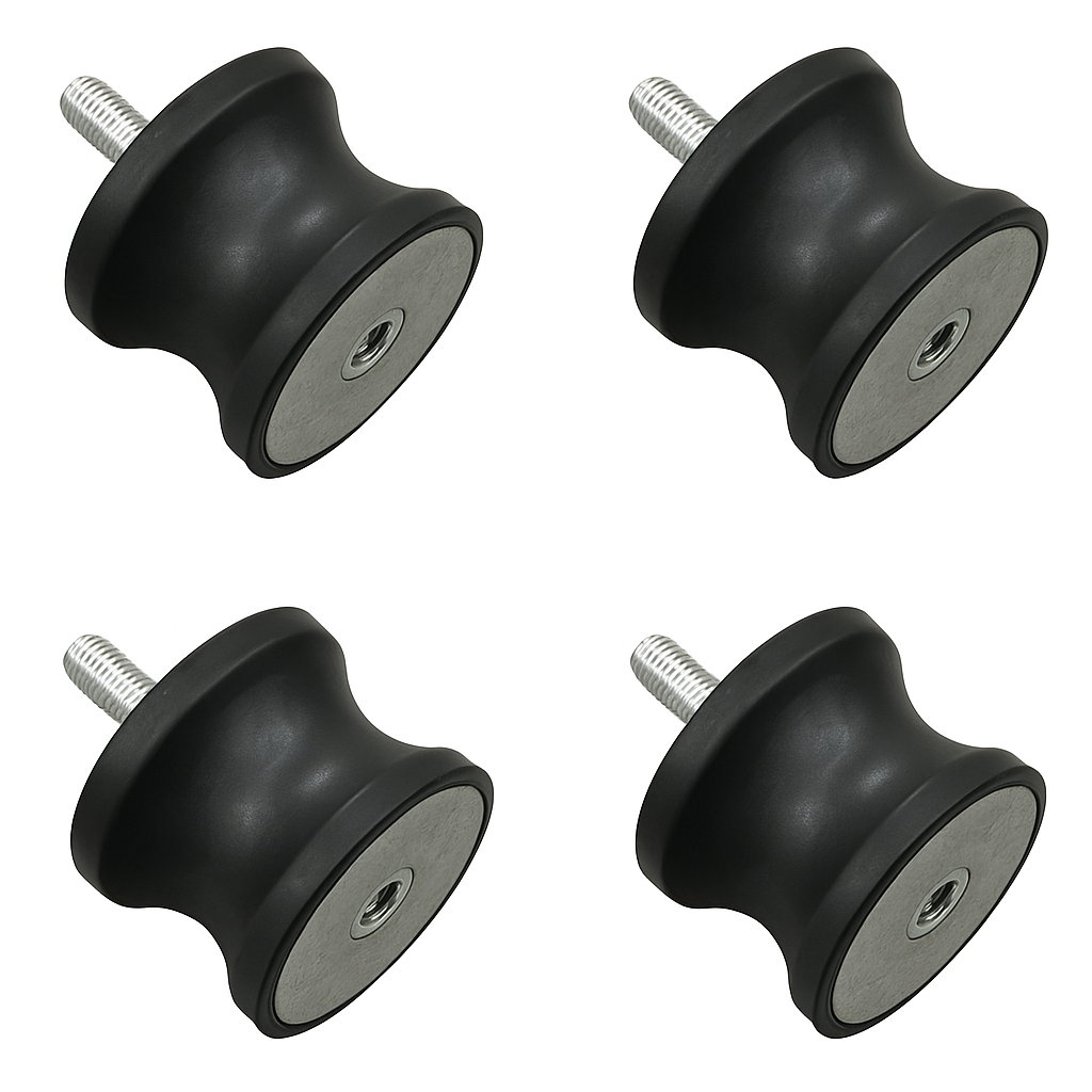 Shockmount Set of 4 | Fits Multiquip Mikasa MVC88 Plate Compactor | Replaces 939010230