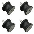 multiquip/mikasa plate compactor shockmount set of 4 for mvc88 (939010230). high quality aftermarket replacement part for construction or landscaping equipment.